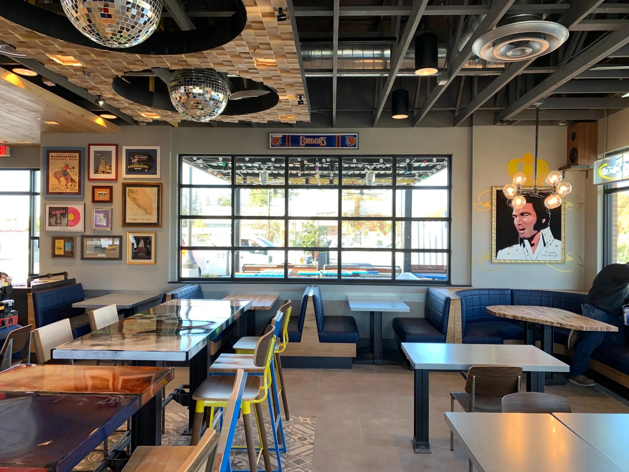 Interior View of Restaurant